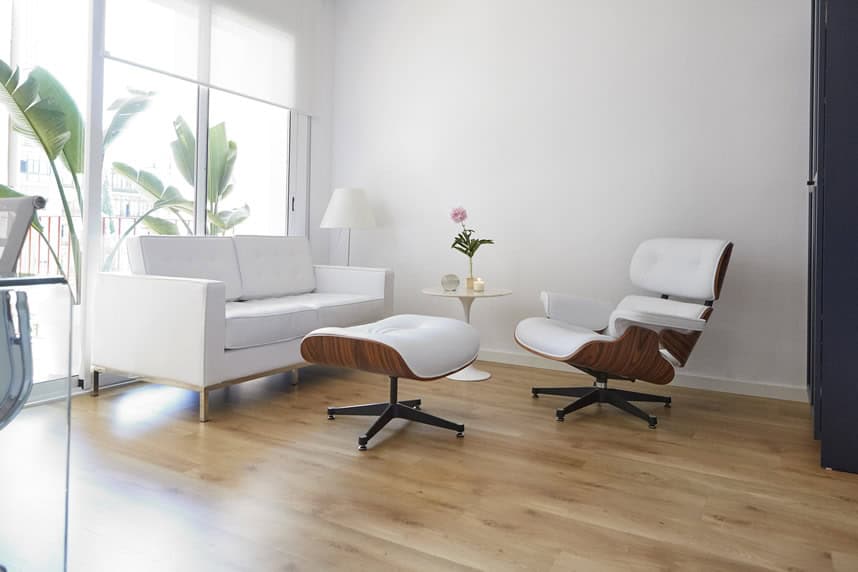 Espacio tranquilo de terapia